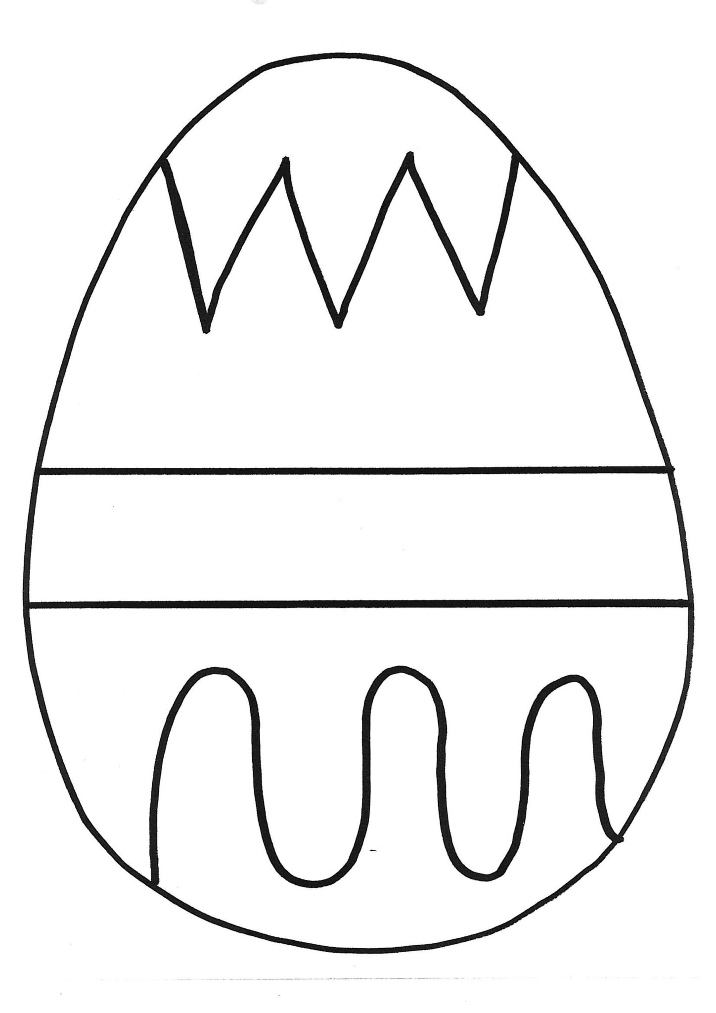  Ausmalbild Osterei 3 – Kath.Kindertagesstätte St.Georg Bildidee 